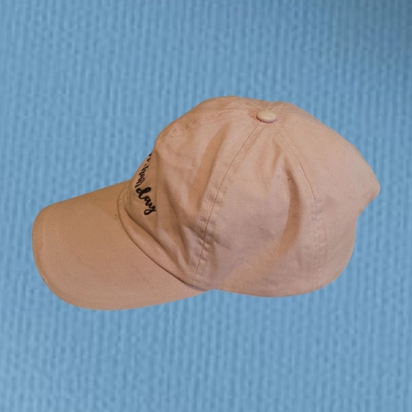 BLIND BARBER BAD HAIR DAY - TAN DAD HAT CAP ONE SIZE FITS MOST UNISEX DISTRESSED - Picture 3 of 7